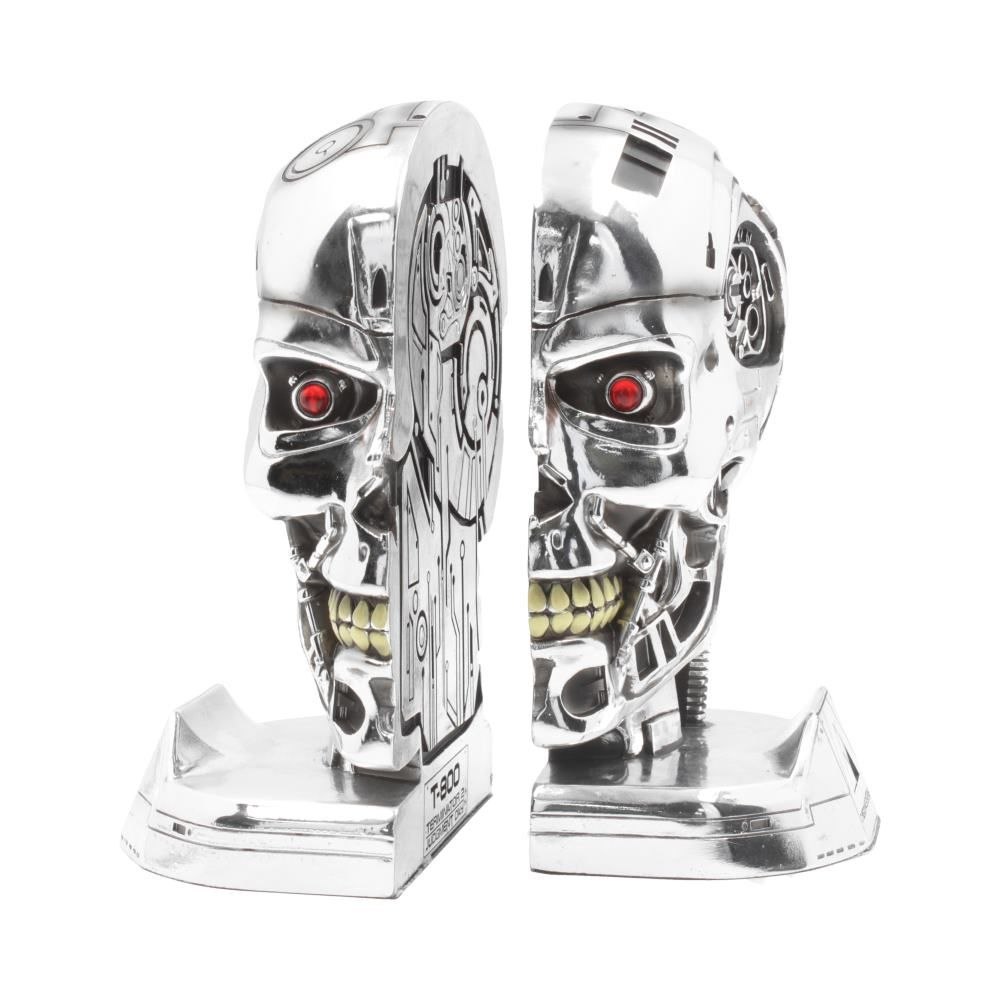 Nemesis Now The Terminator - Terminator 2 Buchstütze - Silberfarben